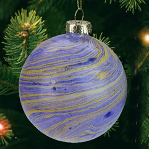 <span class=keywords><strong>Baubles</strong></span> natale all'ingrosso 8cm Xmas Ball ornamenti universo pianeta in vetro rosa decorazioni natalizie per personalizzare - Product Image 3