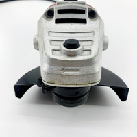 TOLHIT Mini-meuleuse d'angle sans fil 4 pouces à moteur brossé, interrupteur coulissant, électrique portable 810W, modèle 801, pour le conditionnement des surfaces