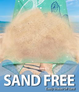 <span class=keywords><strong>Serviette</strong></span> de plage légère en <span class=keywords><strong>microfibre</strong></span> <span class=keywords><strong>100x200</strong></span> cm - Product Image 3