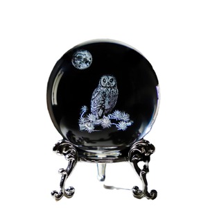 Danh dự của pha lê 3D <span class=keywords><strong>laser</strong></span> ma thuật pha lê bóng LED ánh sáng pha lê bóng trang trí cho bữa tiệc sinh nhật trang trí sân khấu - Product Image 5