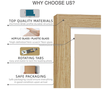 Layar sutra buatan tangan, Solid belum selesai A3 A4 Modern buatan tangan 20*20 mentah kayu DIY bingkai foto Logo akrilik dapat disesuaikan