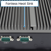 Computadora Industrial Integrada sin Ventilador CASTAN AI, PC en Stock con Tecnología Avanzada para Automatización y Fabricación Inteligente