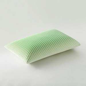 Cabezal de enfriamiento TPE Air Grid Soporte de látex Espuma <span class=keywords><strong>Talalay</strong></span> <span class=keywords><strong>Almohada</strong></span> de cama de látex con patrón geométrico sólido Función de alivio de presión - Product Image 6