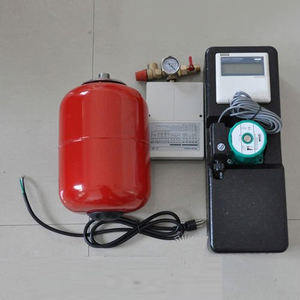 Station de travail pour <span class=keywords><strong>chauffe</strong></span>-<span class=keywords><strong>eau</strong></span> <span class=keywords><strong>solaire</strong></span> SP106 avec tuyaux en <span class=keywords><strong>PVC</strong></span> pour système de circulation <span class=keywords><strong>solaire</strong></span> active Noir - Product Image 4