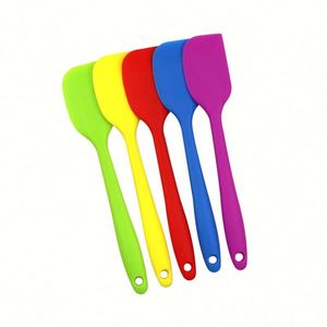 Spatules de cuisine en silicone de qualité alimentaire, petit format, fournisseur chinois, outils de cuisson, ensemble de spatules en fer revêtu, OEM/ODM - Product Image 1