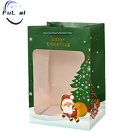 Sac en papier de Noël sac cadeau en gros sacs en carton