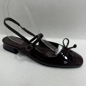 Zapatos planos de mujer al por mayor con tacón bajo, estilo Mary <span class=keywords><strong>Jane</strong></span>, de punto degradado ombré, con punta y correa de hebilla - Product Image 1