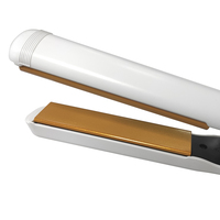 Lisseur de cheveux professionnel en céramique titane avec élément chauffant MCH rapide et écran LED pour usage domestique et hôtelier