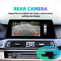 Radio Multimedia para Auto con Android 14 y Snapdragon 665 de 15.5 Pulgadas, CarPlay para BMW Serie 5 F10 F11 F18 CIC NBT 2011-2016