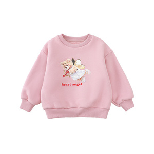 I bambini Delle Ragazze Dei Vestiti Autunno Inverno Calore Morbido Sport Sveglia Casuale A Maniche Lunghe In Pile Felpa - Product Image 5