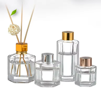 Vide personnalisé 100ml 150ml 200ml huile essentielle aromathérapie arôme diffuseur bouteille couleur verre roseau parfum diffuseur bouteille