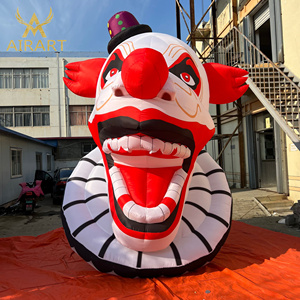 Gigante Payaso Inflable de Boca Abierta para Halloween, Ideal para Negocios de Circo, Actividades de Carnaval y Parques de Atracciones, Payaso Inflable para Parques de Diversiones - Product Image 3