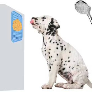 Crânio Cocktail <span class=keywords><strong>Pet</strong></span> Dog Enriquecimento Lamber Mat Legumes De Silicone Pequeno Moq e Alimentador Lento Eco Friendly <span class=keywords><strong>Bowl</strong></span> Set Com Espátula - Product Image 5