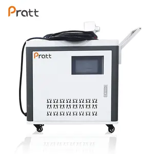 Indústria Handheld Laser Cleaning Metal Rust Oxide Paint Materials 100w 200w 300w 500w Pulso Fiber Laser Cleaning Machine