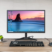 Monitor de Computadora LCD HD de 18.5 Pulgadas, 1368*768, 75Hz, Panel TN, Pantalla para PC con VESA de 75x75mm e Interfaces VGA y HDMI