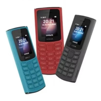 Teléfono Móvil 105-2023 con Teclado, Doble SIM, Doble Modo de Espera, 2G, Precio Bajo al por Mayor, Teléfono con Botones Grandes