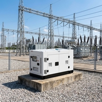 Superleise Diesel-Stromaggregate 15kVA bis 12kVA Tragbare Generatoren 1-Phasig 3-Phasig 50/60Hz Frequenz Geräuscharm 12kW Einheit