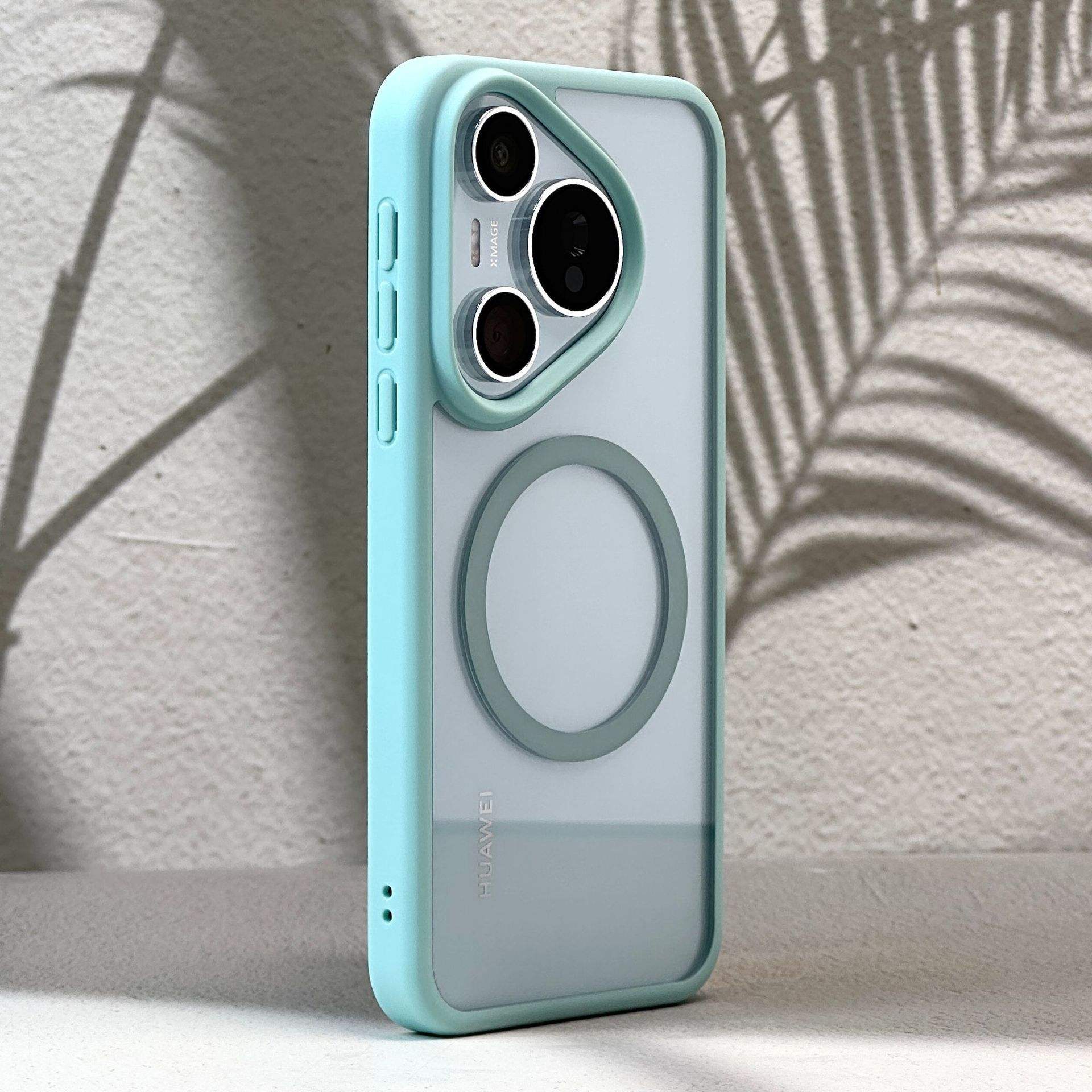 Cristal de glace bleu-magnétique