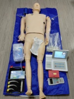 Maniquí de Entrenamiento Médico ACLS para RCP, Primeros Auxilios, Soporte para DEA, Entrenamiento de Presión Arterial e Intubación de Vías Respiratorias