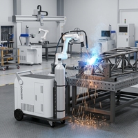Robot de soudage MIG MAG à 6 axes de haute précision DONSIN, machine de soudage industrielle automatique MIG MAG