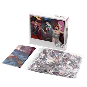 제조 업체 사용자 정의 고품질 재활용 종이 퍼즐 게임 500 개 1000 조각 지그 소 퍼즐 성인 - Product Image 3
