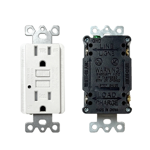 <span class=keywords><strong>GFCI</strong></span>-aansluiting 15A/20A 120V geaard-foutstroomonderbreker stopcontact NEMA 5-15R/5-20R met LED-indicator - Product Image 2