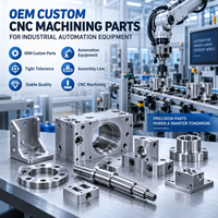 Pièces usinées CNC personnalisées OEM avec tolérances strictes pour équipements d'automatisation industrielle