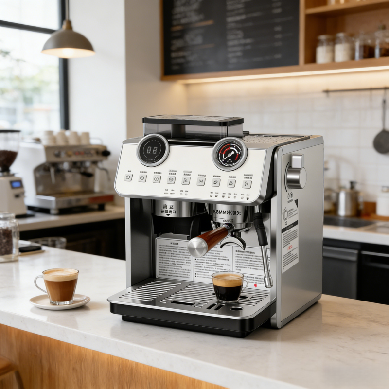 Semi Automatic Espresso Coffee Machine Commercial