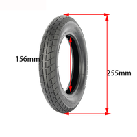 Neumático de 10 Pulgadas 10x2-6.1 con Cámara de Aire, Actualización del Scooter Eléctrico Xiaomi M365 PRO de 9 Pulgadas a 10 Pulgadas