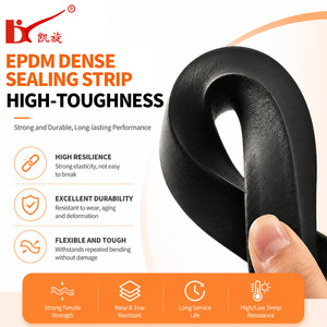 Tira de Sellado de Espuma Resistente a la Intemperie, Goma Esponjosa EPDM para Puerta de Coche, Maletero, Capó, Resistente a los Rayos UV y al <span class=keywords><strong>Ozono</strong></span>, Aislamiento Acústico, OEM - Product Image 3