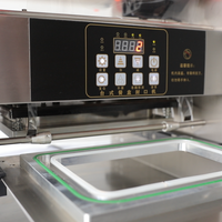 Scelleuse manuelle Shuchen pour contenants de sauce, machine à sceller les contenants alimentaires jetables pour contenants en plastique/feuille d'aluminium