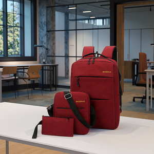 2025 <strong>Best</strong>-Selling Unisex Large-Capacity Laptop <strong>Backpack</strong> <strong>Waterproof</strong> Breathable USB Fashion Physiological Curve Back Oxford Zipper - Product Image 1