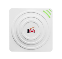 Lecteur de cartes RFID UHF intégré 865-868 MHz longue portée, compatible avec les étiquettes ISO18000-6C/EPC C1 Gen2, portée de lecture 10 m pour système de stationnement automobile