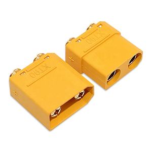 מחבר Amass XT90PB 4.5 מ\\\"מ זכר ונקבה, מחבר בננה XT90 PCB להלחמה אנכית עבור חלקי חילוף למסוק RC DIY - Product Image 6