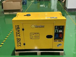 Générateur diesel insonorisé super silencieux 15 kW, type portable, bobinage tout cuivre, 50 Hz/60 Hz, monophasé/triphasé, conception à faible bruit, ATS - Product Image 6