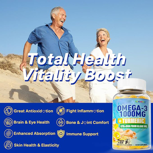 Gomitas Veganas de Omega-3 con Cúrcuma, Apoyo para el Corazón y el Cerebro, <span class=keywords><strong>Sin</strong></span> Azúcar - Product Image 5