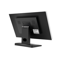 Mesin POS kasir layar sentuh 21.5 inci sistem Windows & Android dengan bingkai logam aplikasi POS Restoran ritel