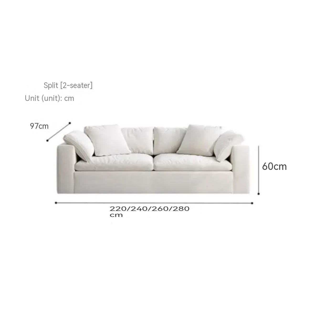 220*97*60cm [Split-body]
