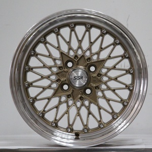 Rines Jy de 15 y 17 Pulgadas para Automóvil de Pasajeros, JDM 5x112 5x114.3, Rines de Aleación de Aluminio con Acabado Dorado para <span class=keywords><strong>Jaguar</strong></span> - Product Image 6