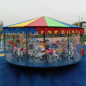 Giostra per Interni ed Esterni in Offerta, Carosello <span class=keywords><strong>con</strong></span> Cavalli per Bambini e Adulti, Attrazione per Parchi Divertimento - Product Image 5
