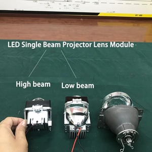SANVI Factory Price LED Single High / Low Beam Car Headlight Bulb Car Accessories LED Single Beam Projector Lens Module - Product Image 5