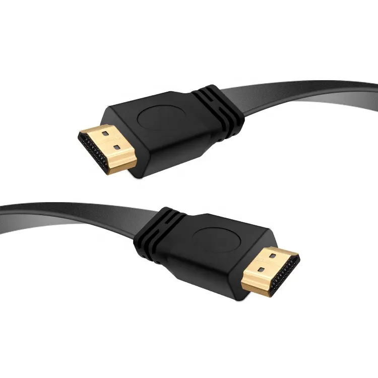 Câble HDMI 4K vers HDMI plat 2.0 pour HDTV Home Audio Video Monitor Lecteur DVD