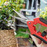 AIRAJ Industriële kwaliteit roestvrijstalen blad met rubberen handvat snoeischaar voor bonsai snoeien