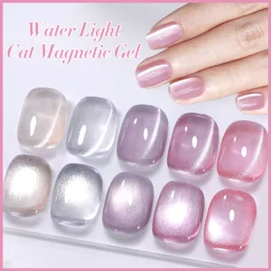 BORN PRETTY 10ml Newest Water Light Cat Eye Nail Polish Gel Nails Wholesale Hema Free Organic Jelly Crystal Cateye Gel Polish