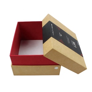 2020 hot sale Best price from china supplier customized top and base gift box custom printed kraft paper manufacturers - Product Image 2