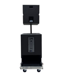 อุปกรณ์ระบบเสียงเคลื่อนที่สำหรับ 1,000 คน รองรับแรงดันไฟฟ้าเต็มรูปแบบ กันน้ำเต็มที่ พร้อมตู้แบบอากาศยาน - Product Image 3