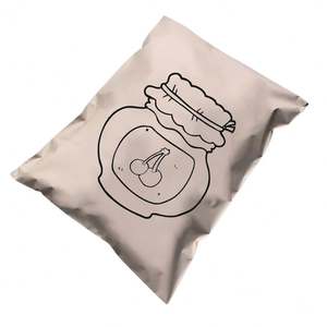 Bolsas Postales Personalizadas con MOQ Bajo, Bolsa de Envío Negra Mate con Logotipo, Bolsa de Polietileno para Envíos de Ropa con Advertencia de Asfixia - Product Image 5