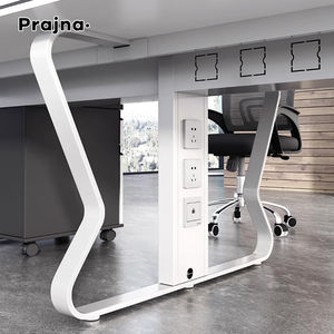 Estación de trabajo de oficina modular, escritorio, estación de trabajo para 6 personas con divisor de muebles moderno para oficina y gerente de oficina - Product Image 4