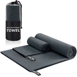 Serviette de sport en microfibre personnalisable, séchage rapide, rafraîchissante, logo brodé, rectangulaire, portable - Product Image 5