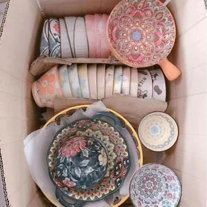 Piatti Economici Colorati in Porcellana, Stoviglie in Ceramica Stile Bohémien, Ciotole e Piatti in Ceramica <span class=keywords><strong>di</strong></span> Ton - Product Image 2